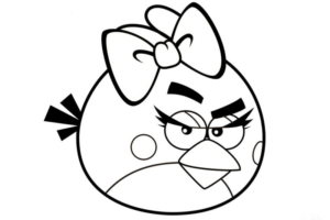 Disegno di Angry birds da stampare e colorare 95