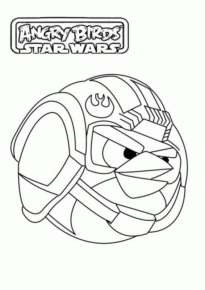 Disegno di Angry birds da stampare e colorare 9