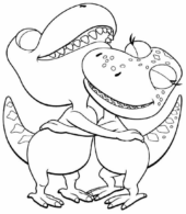Disegni di Apatosauri da colorare