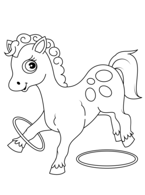 Disegno di circense da stampare e colorare 7