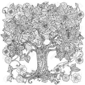 Disegno di mandala da stampare e colorare 955