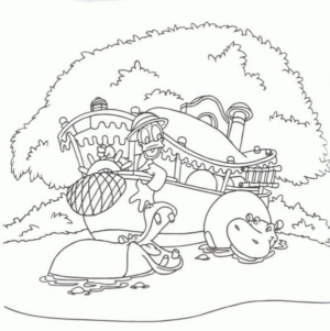 Disegno di Paperino da stampare e colorare 119