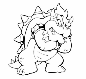 Disegno di Super Mario da stampare e colorare 5