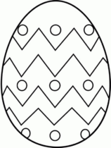 Disegni di Uova di Pasqua da colorare
