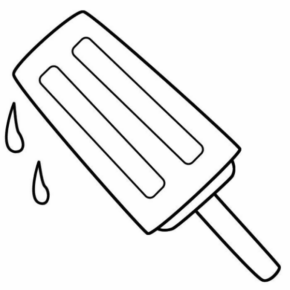 Disegno di ghiacciolo da stampare e colorare 11