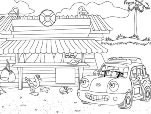 Disegno di Cars da stampare e colorare 69