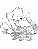 Disegni di Winnie The Pooh da colorare