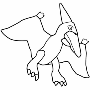 Disegno di Pterodattilo da stampare e colorare 20