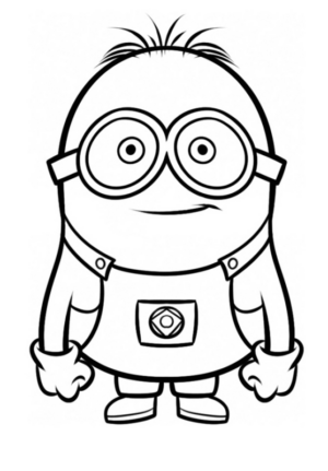 Disegno di Cattivissimo me – Minions da stampare e colorare 20 Disegno di Cattivissimo me – Minions da stampare e colorare 20