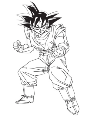 Disegno di Dragon Ball da stampare e colorare 34