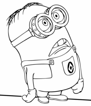Disegno di Cattivissimo me – Minions da stampare e colorare 83