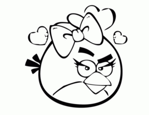 Disegno di Angry birds da stampare e colorare 36