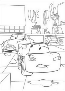 Disegno di Cars da stampare e colorare 177
