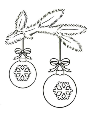 Disegno di palla di Natale da stampare e colorare 38 Disegno di palla di Natale da stampare e colorare 38