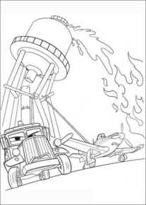 Disegno di Cars da stampare e colorare 19