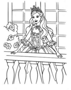 Disegno di Tutte le principesse Disney da stampare e colorare 16