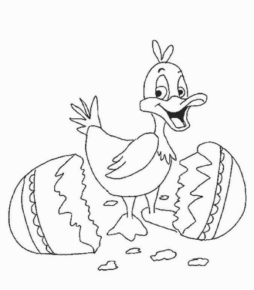 Disegno di uovo di Pasqua da stampare e colorare 20