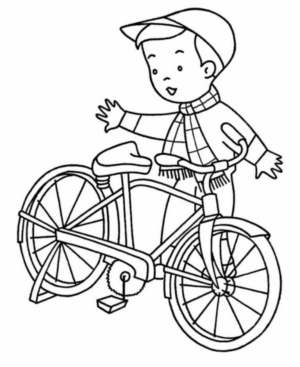Disegno di bambino da stampare e colorare 136
