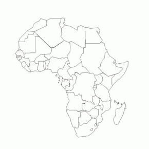 Disegno di cartina geografica da stampare e colorare 19
