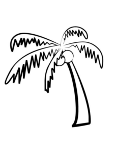 Disegno di albero da stampare e colorare 87