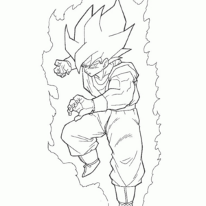 Disegno di Dragon Ball da stampare e colorare 25