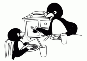 Disegno di pinguino da stampare e colorare 18