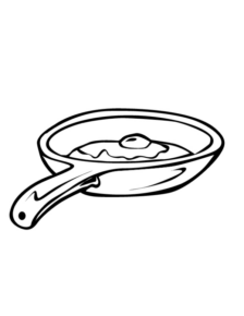 Disegno di suppellettile da cucina da stampare e colorare 6