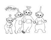 Disegni di Teletubbies da colorare