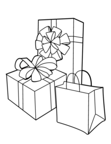 Disegno di regalo da stampare e colorare 26
