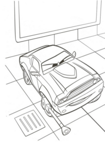 Disegno di Cars da stampare e colorare 146