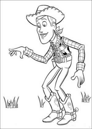Disegno di Toy Story da stampare e colorare 111