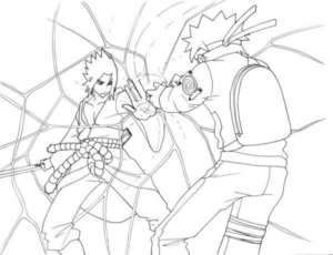 Disegno di Naruto da stampare e colorare 6