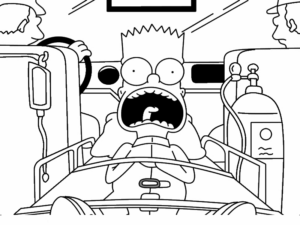 Disegno di I Simpson da stampare e colorare 21