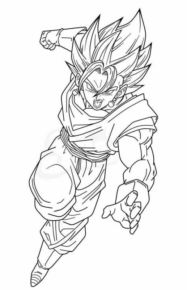 Disegno di Dragon Ball da stampare e colorare 170