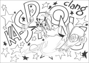 Disegno di Pippo da stampare e colorare 58