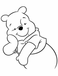 Disegno di Winnie The Pooh da stampare e colorare 13