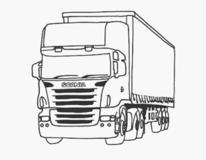 Disegno di mezzo da lavoro da stampare e colorare 11