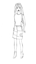 Disegni di Barbie da colorare