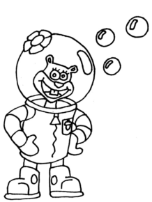Disegno di Spongebob da stampare e colorare 14