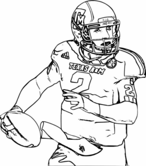 Disegno di football americano da stampare e colorare 69 Disegno di football americano da stampare e colorare 69