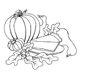 Disegno di zucca da stampare e colorare 6