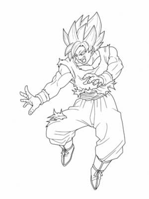 Disegno di Dragon Ball da stampare e colorare 56