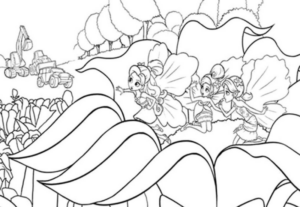 Disegno di fata da stampare e colorare 39