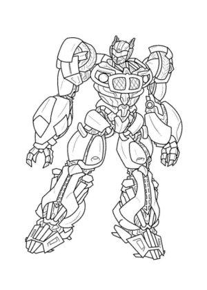 Disegno di Transformers da stampare e colorare 65