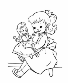 Disegno di bambino da stampare e colorare 266
