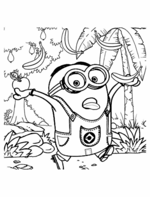 Disegno di Cattivissimo me – Minions da stampare e colorare 74 Disegno di Cattivissimo me – Minions da stampare e colorare 74