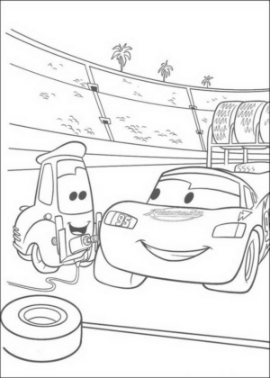 Disegno di Cars da stampare e colorare 185