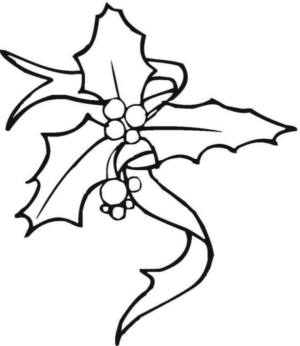 Disegno di pungitopo da stampare e colorare 9