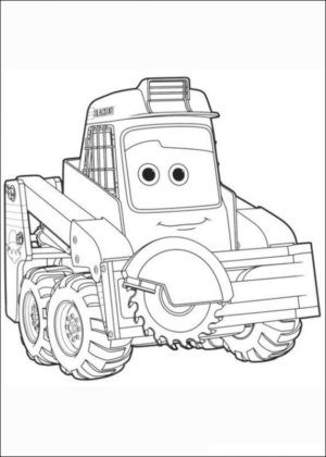 Disegno di Cars da stampare e colorare 284