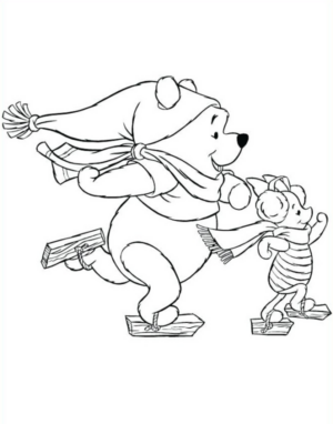Disegno di pattinaggio da stampare e colorare 24